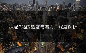 探秘P站的热度与魅力：深度解析