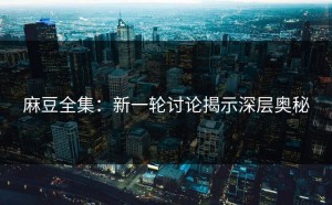麻豆全集：新一轮讨论揭示深层奥秘