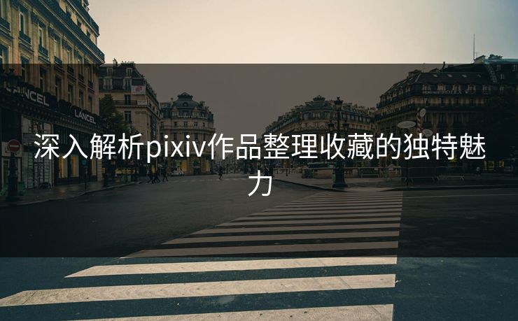 深入解析pixiv作品整理收藏的独特魅力